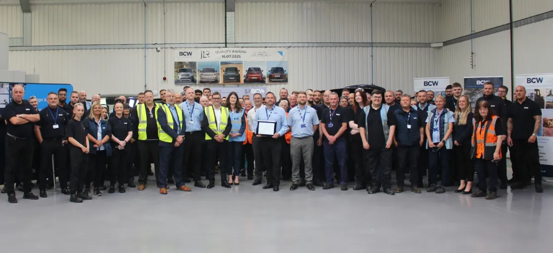 JLRQ Award with Jaguar Land Rover Visit to Burnley HQ